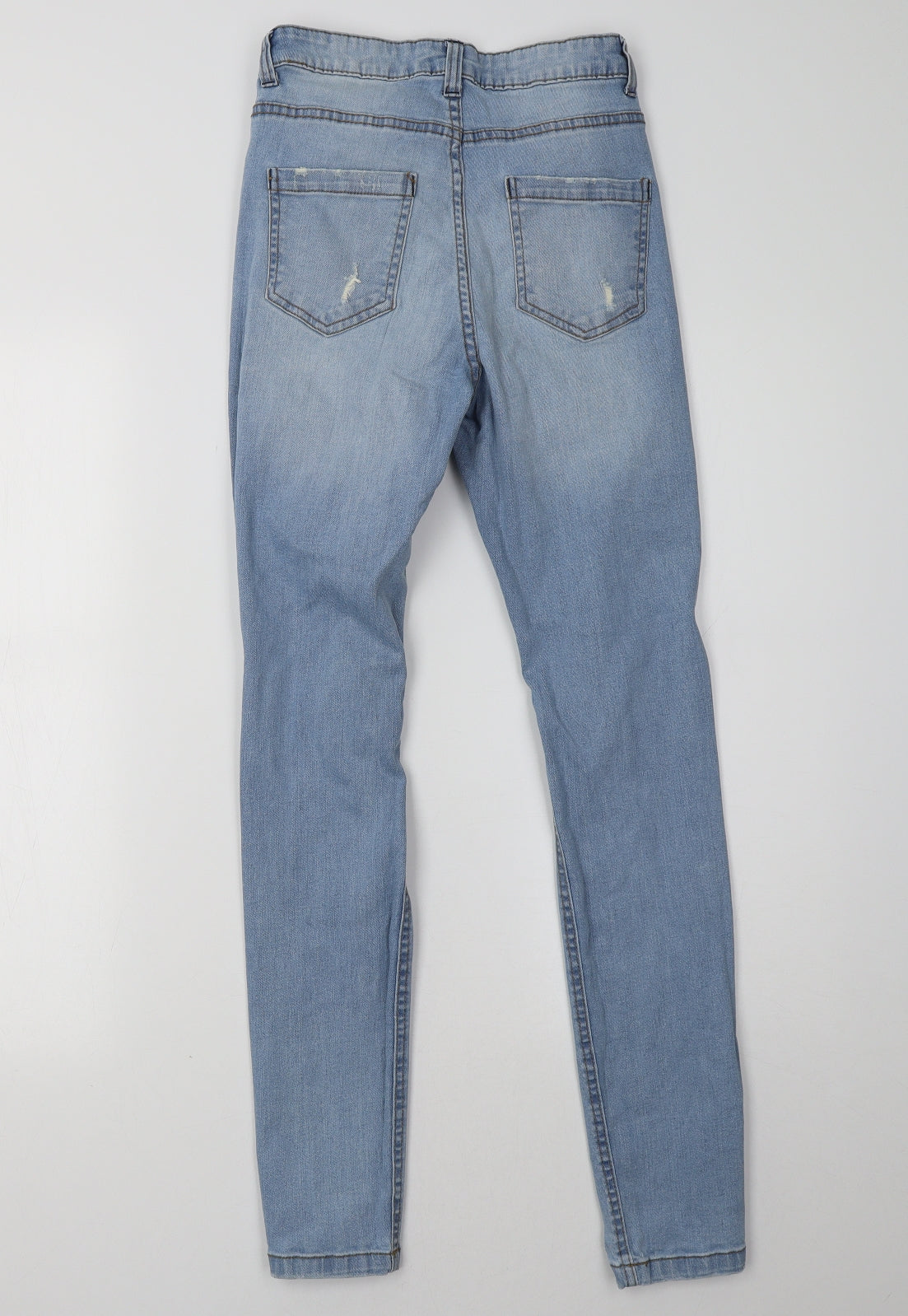 Missguided Womens Blue  Denim Skinny Jeans Size 6 L30 in