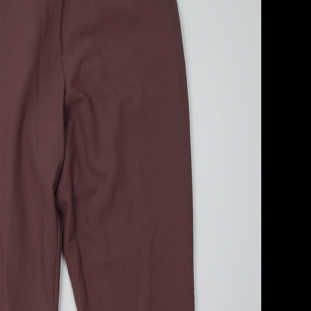 ASOS Womens Purple   Trousers  Size 14 L29 in