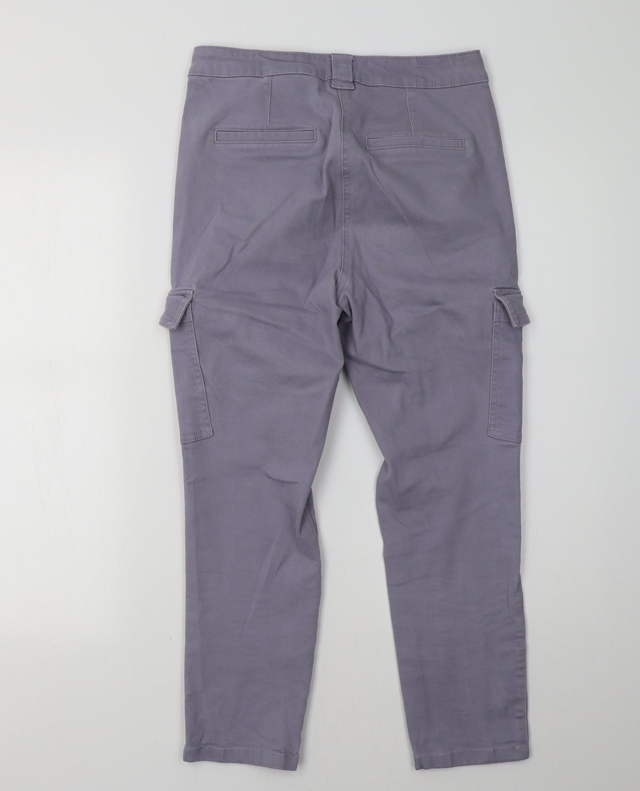 NEXT Womens Purple  Denim Straight Jeans Size 10 L26 in