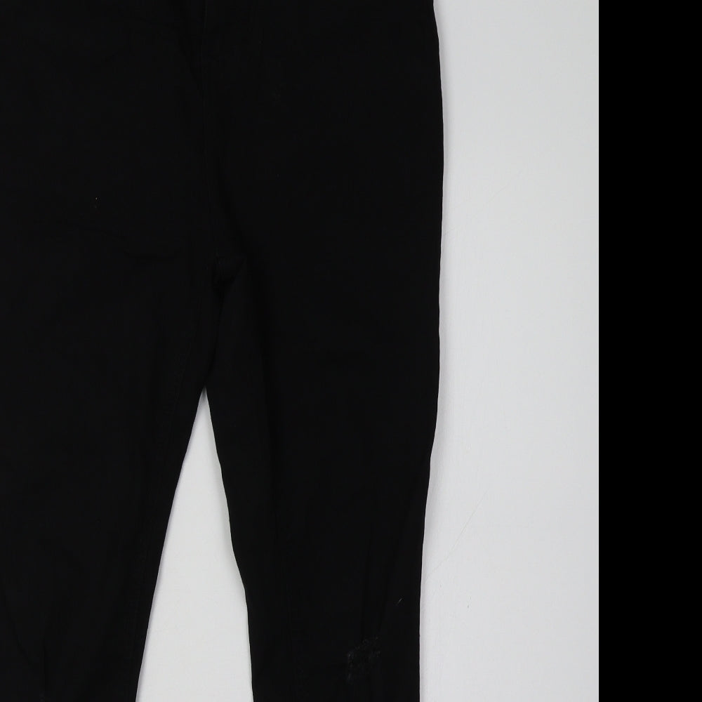 Studio Womens Black  Denim Skinny Jeans Size 12 L32 in