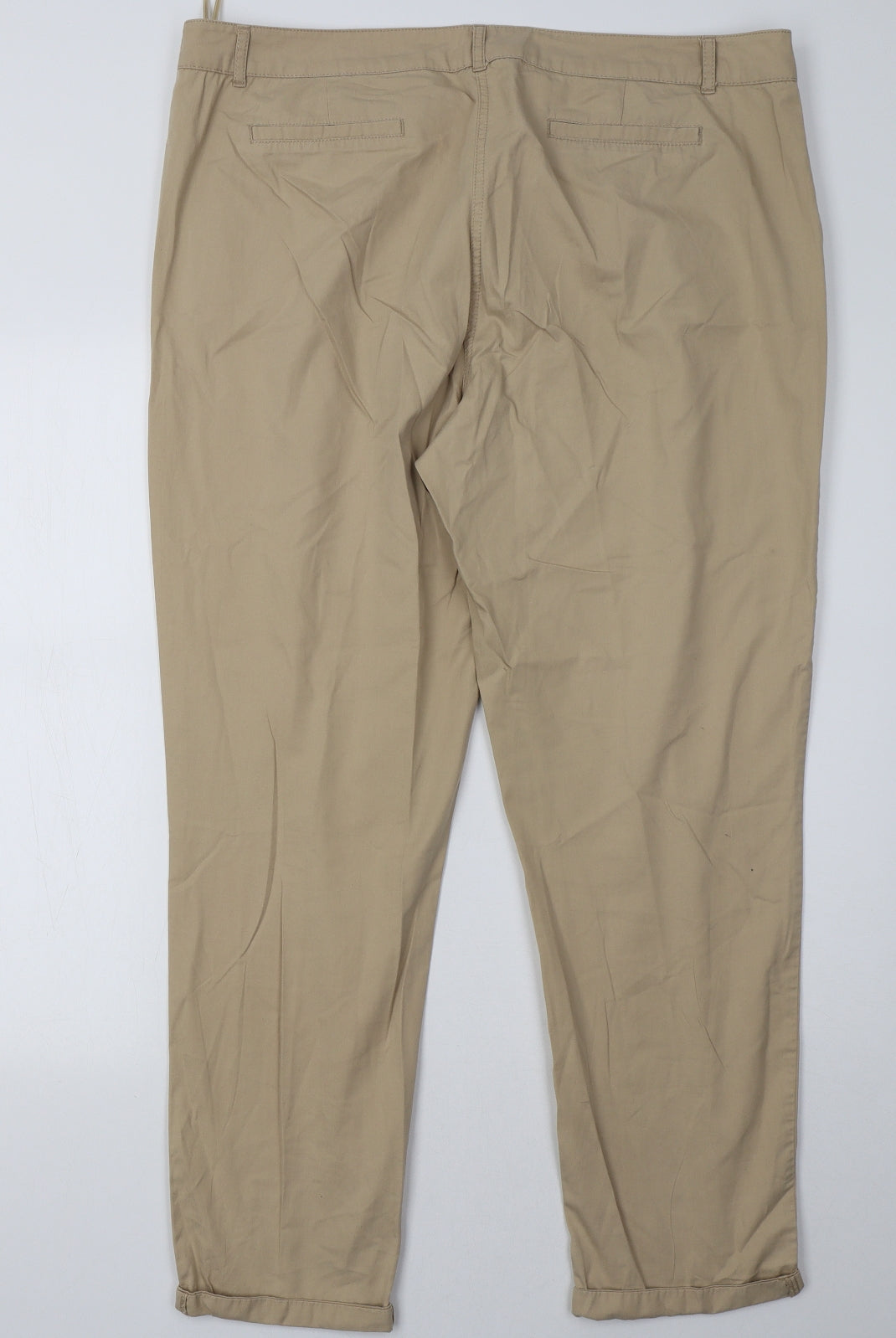 George Womens Beige   Trousers  Size 18 L32 in
