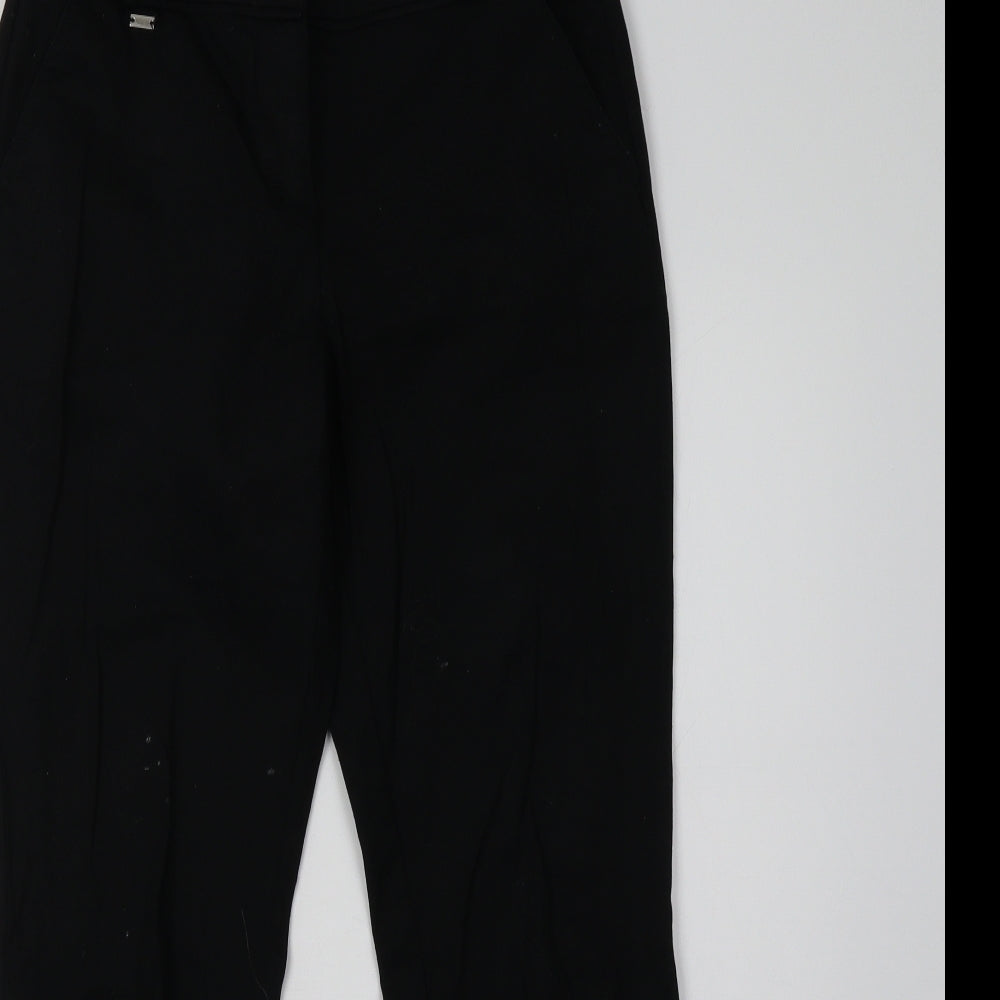 Wallis Womens Black   Trousers  Size 10 L29 in