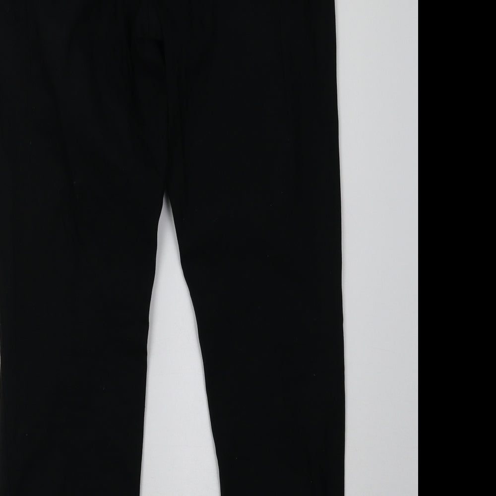 Wallis Womens Black   Trousers  Size 10 L29 in