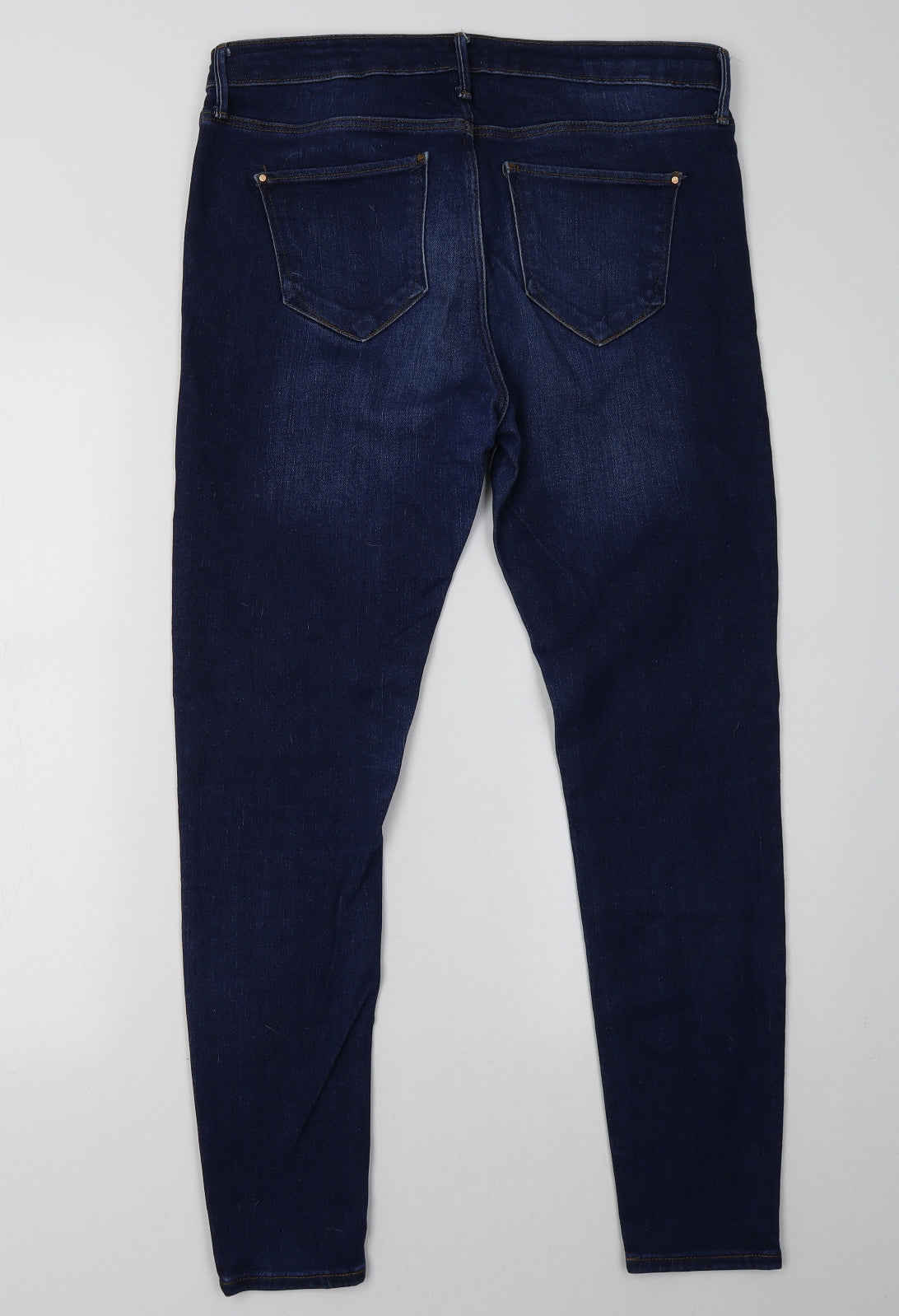 River Island Womens Blue   Skinny Jeans Size 14 L30 in