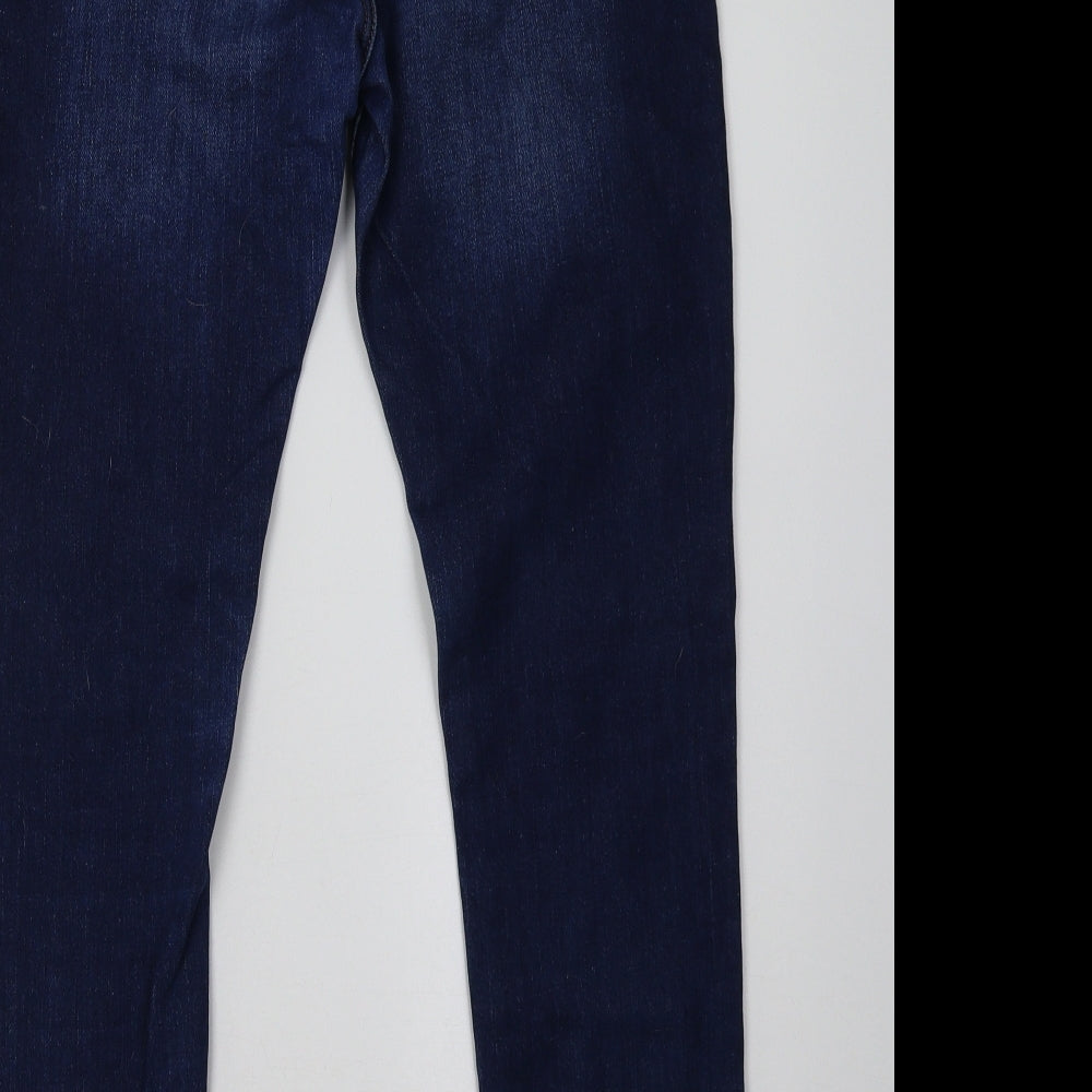 River Island Womens Blue   Skinny Jeans Size 14 L30 in