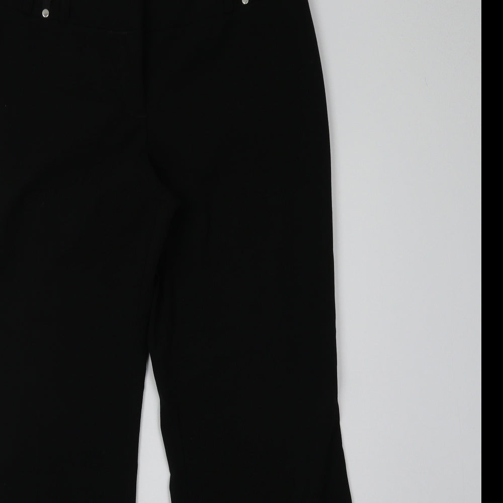 NEXT Womens Black   Trousers  Size 12 L30 in