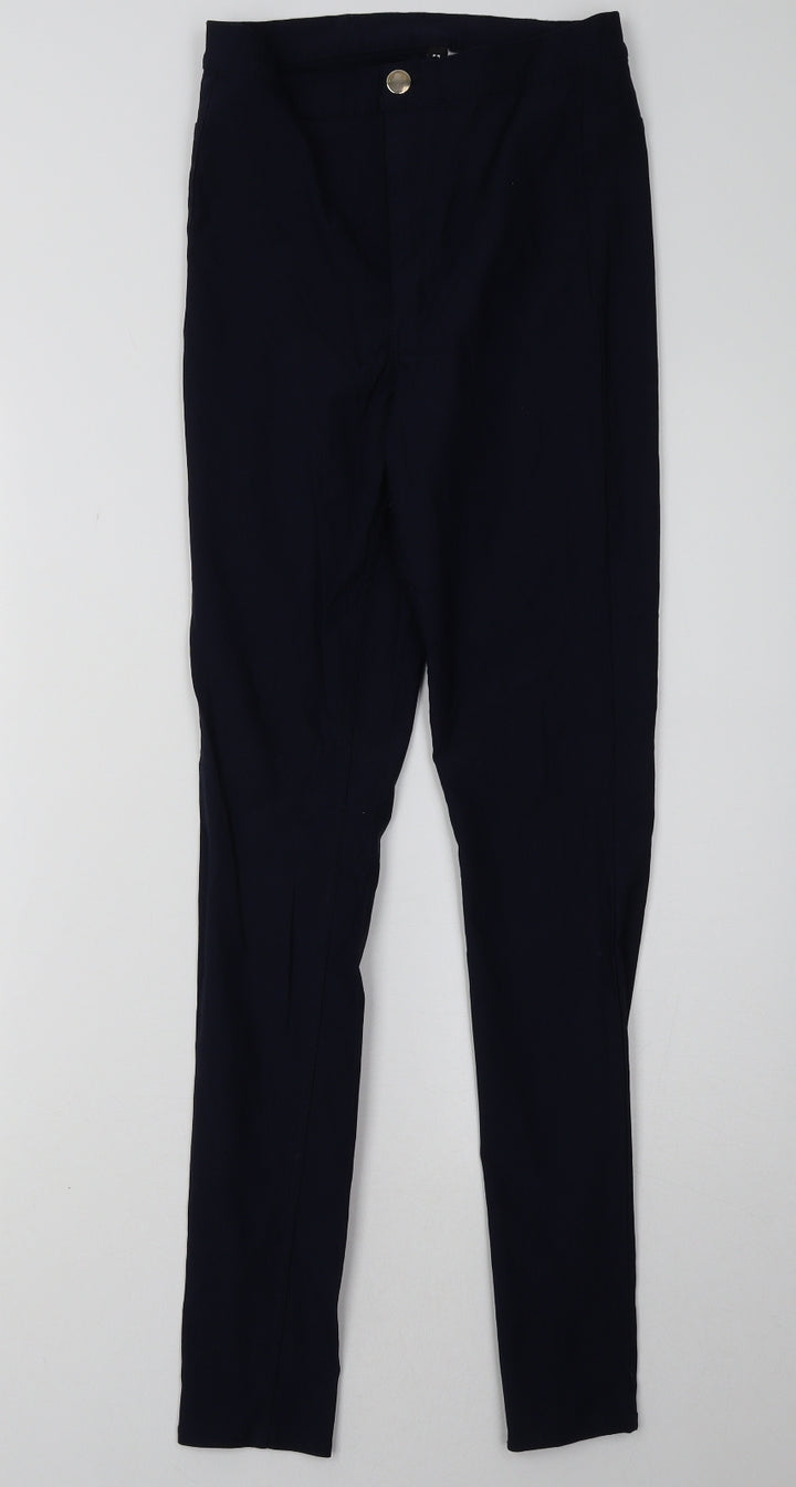 H&M Womens Blue   Trousers  Size 10 L32 in