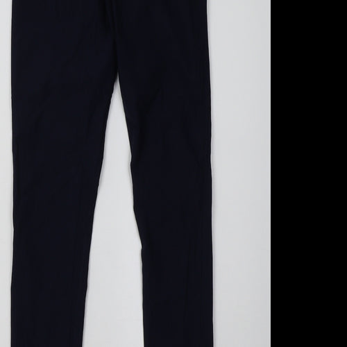 H&M Womens Blue   Trousers  Size 10 L32 in