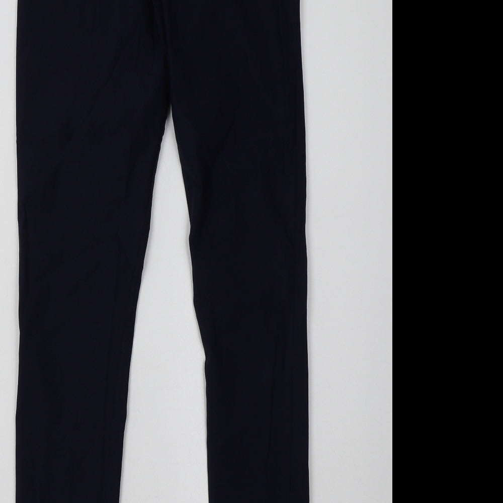 H&M Womens Blue   Trousers  Size 10 L32 in