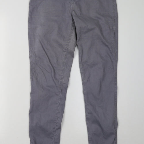 H&M Womens Purple   Jegging Trousers Size 10 L31 in