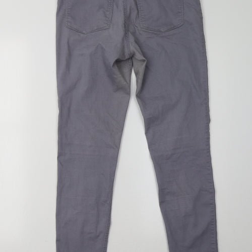 H&M Womens Purple   Jegging Trousers Size 10 L31 in