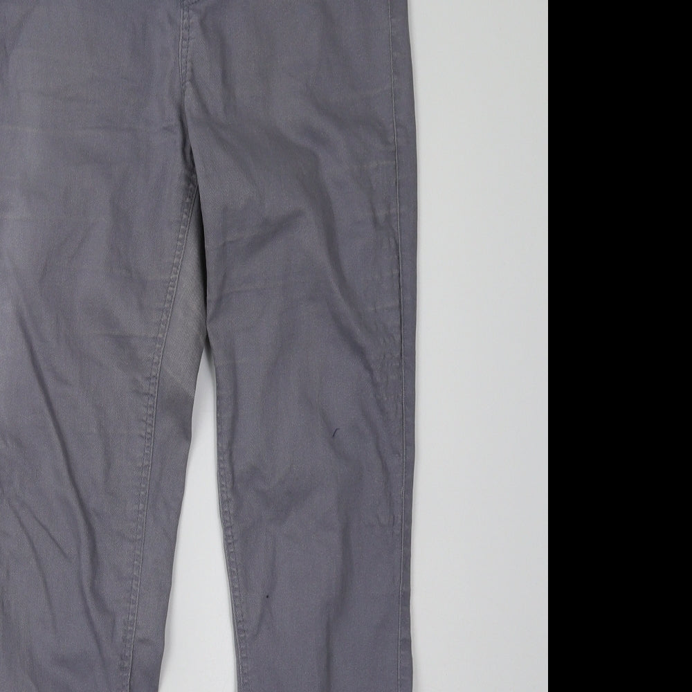 H&M Womens Purple   Jegging Trousers Size 10 L31 in