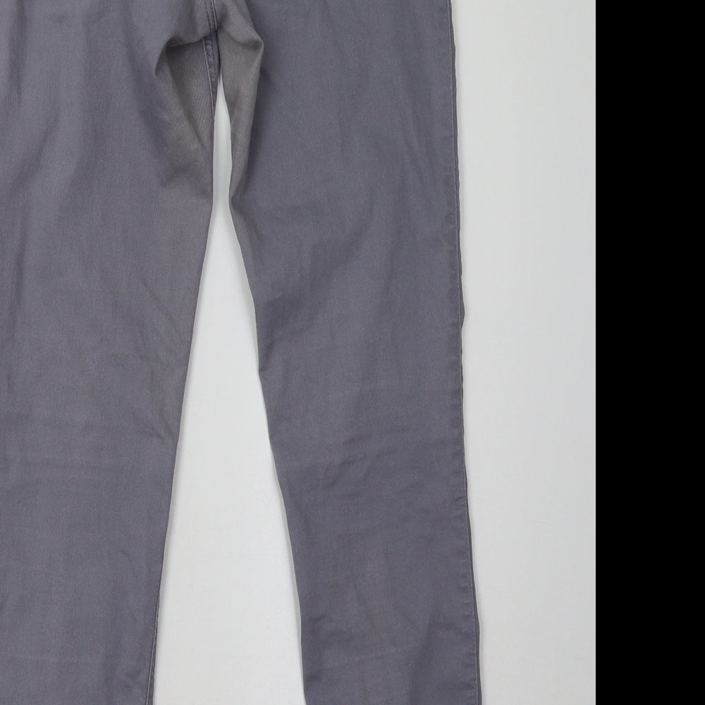 H&M Womens Purple   Jegging Trousers Size 10 L31 in