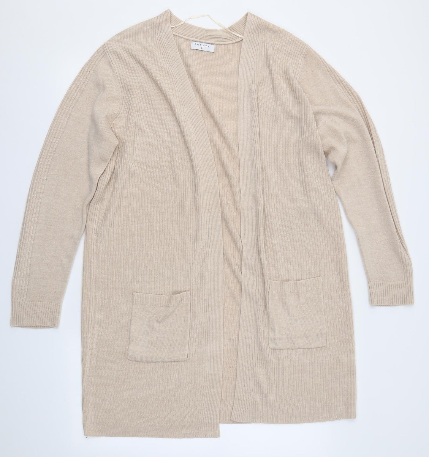 Matalan Womens Beige   Cardigan Jumper Size L