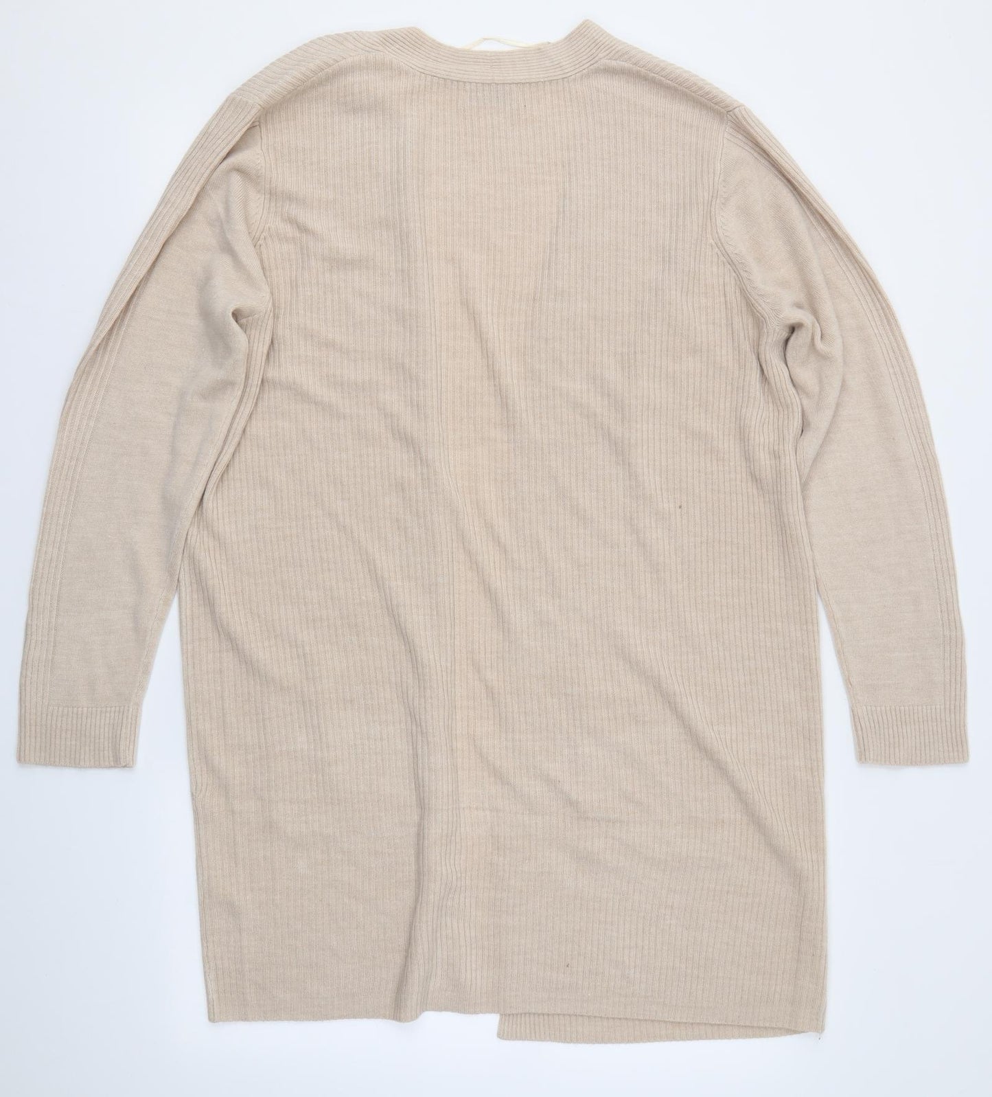 Matalan Womens Beige   Cardigan Jumper Size L