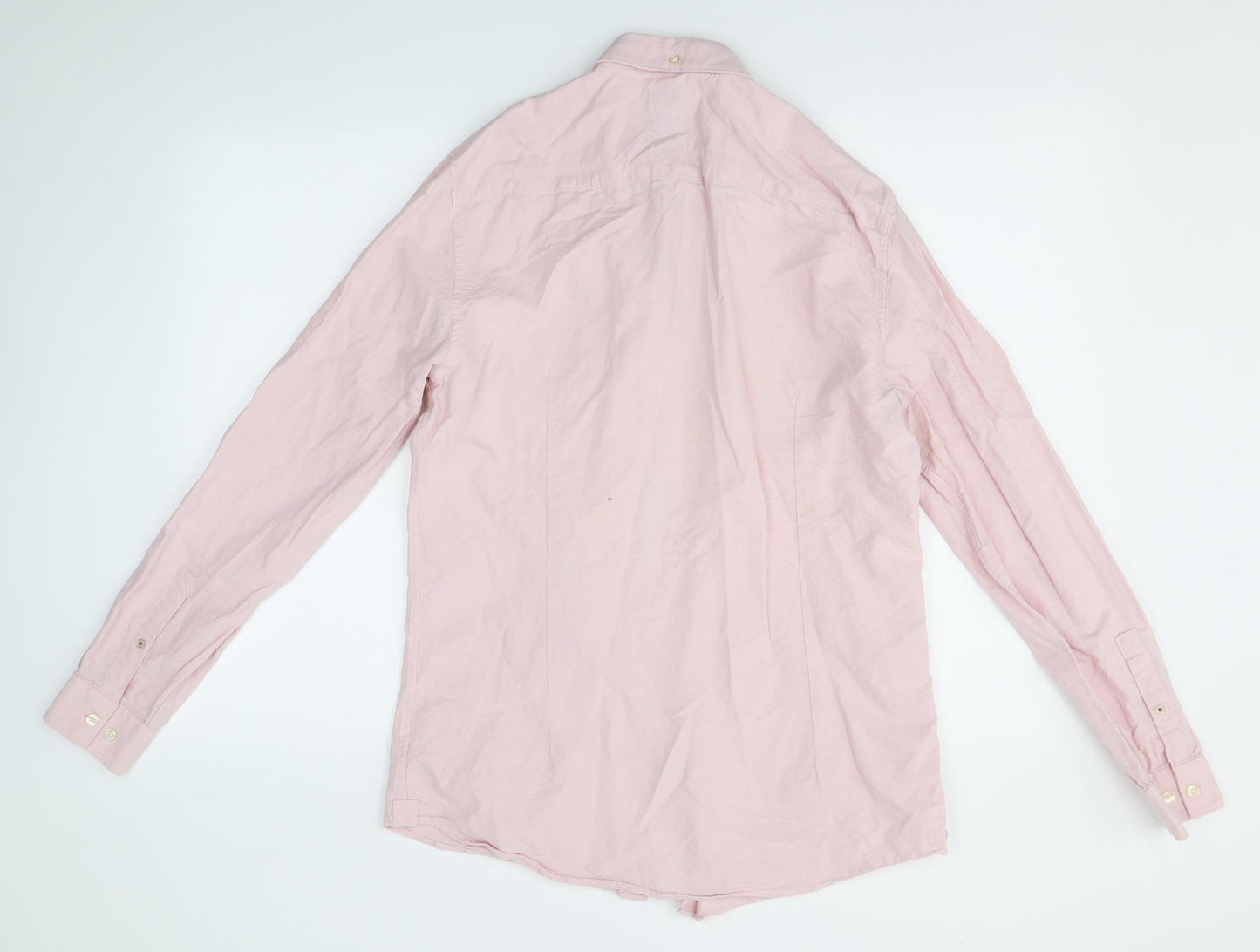 River Island Mens Pink    Button-Up Size M