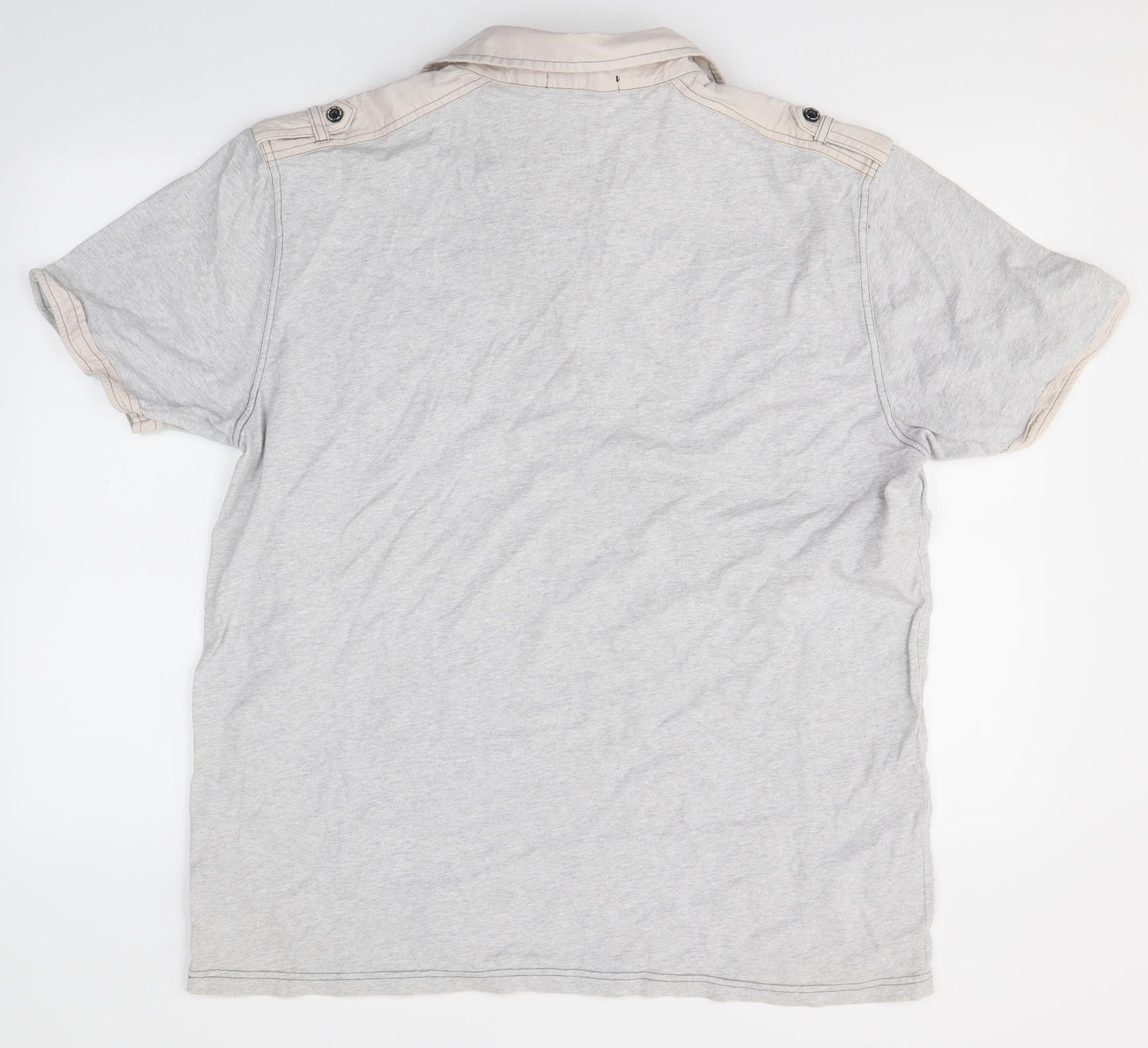 George Mens Grey    Polo Size XL
