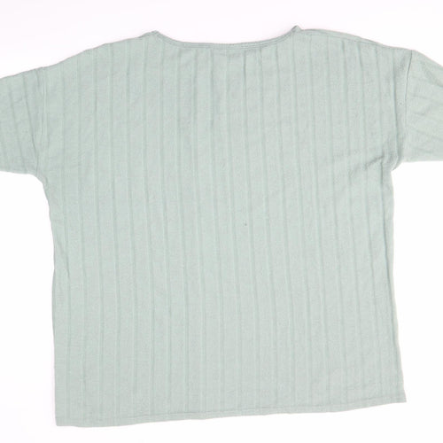Nutmeg Womens Green   Pullover Jumper Size 18