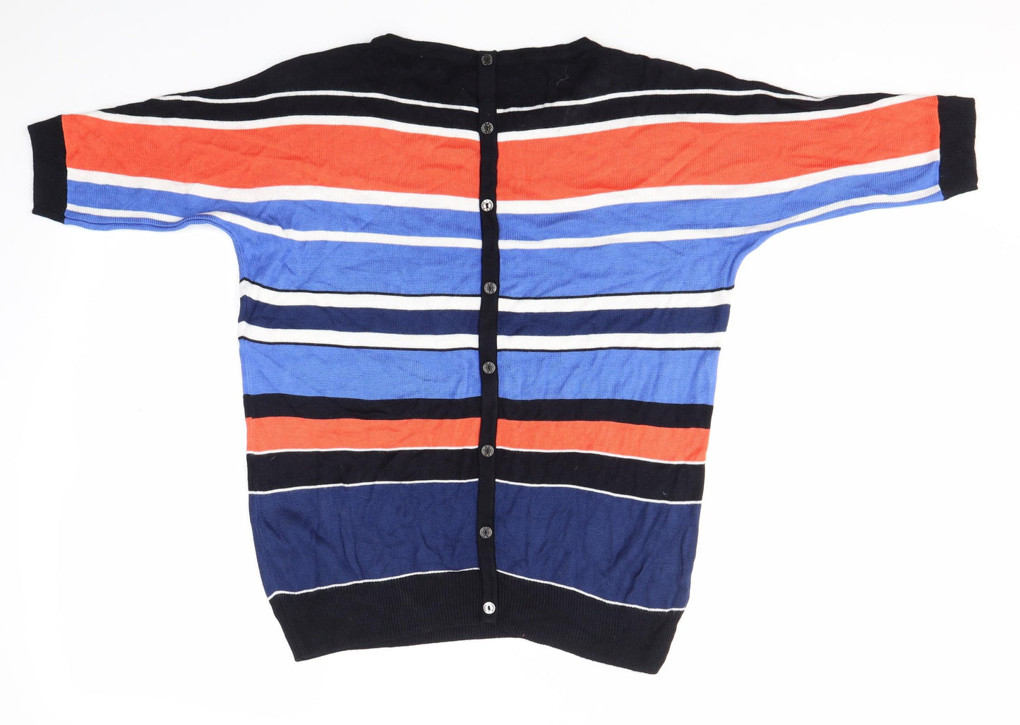 Jasper Conran Womens Multicoloured Striped  Pullover Jumper Size 12