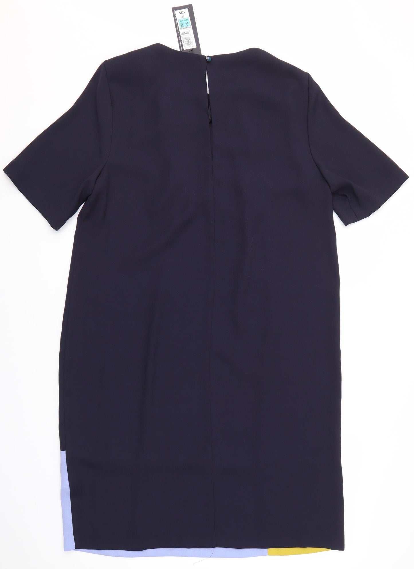 M&S Womens Multicoloured   T-Shirt Dress  Size 14