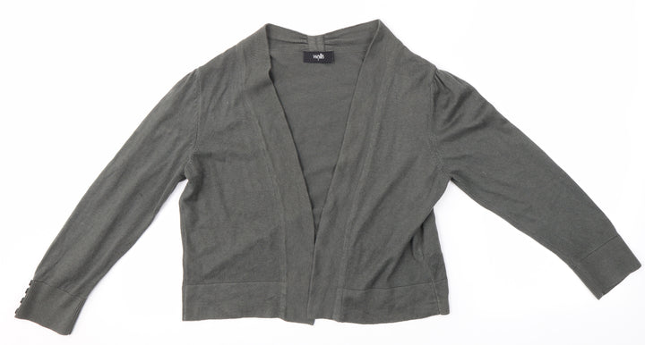 Wallis Womens Grey Cardigan Jumper Size S