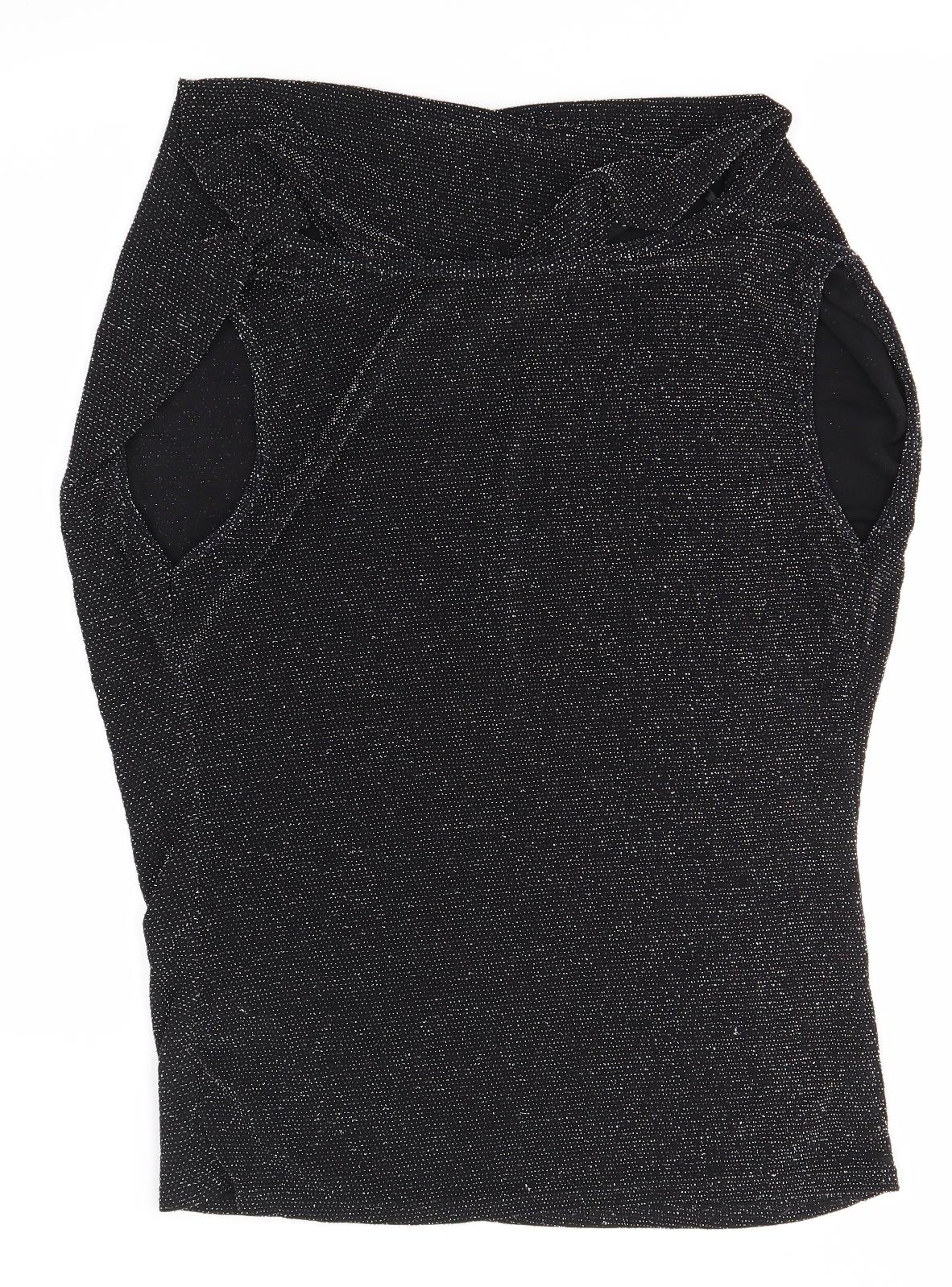 Select Womens Black   Basic Blouse Size 14