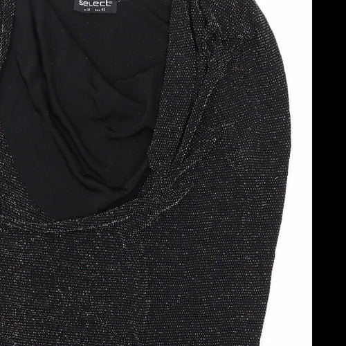 Select Womens Black   Basic Blouse Size 14