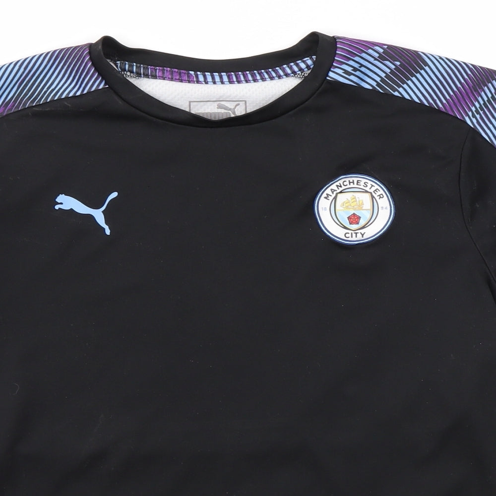 PUMA Boys Multicoloured   Basic T-Shirt Size 11-12 Years  - Manchester City