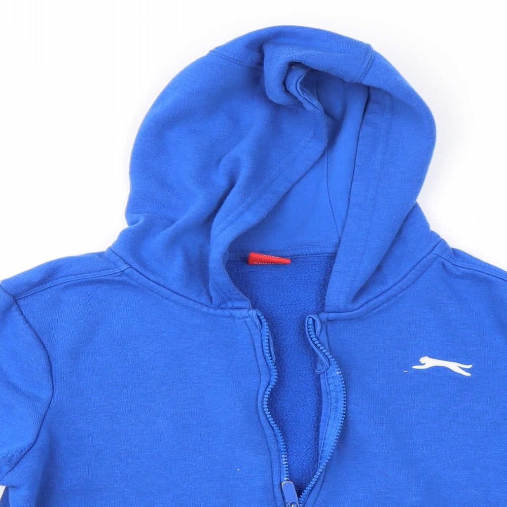 Slazenger Boys Blue   Full Zip Hoodie Size 13 Years