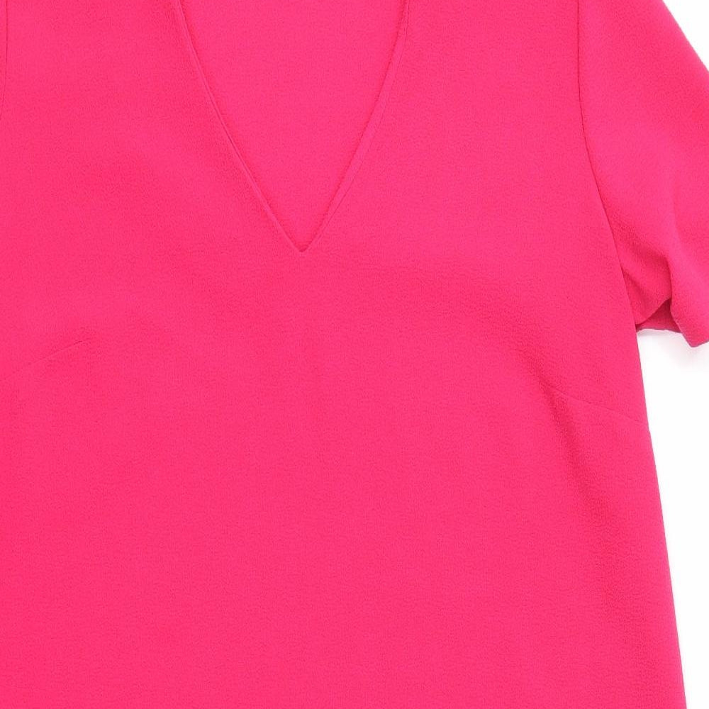 M&S Womens Multicoloured   T-Shirt Dress  Size 14