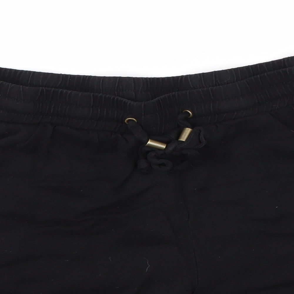 Peacocks Womens Black   Boyfriend Shorts Size 12