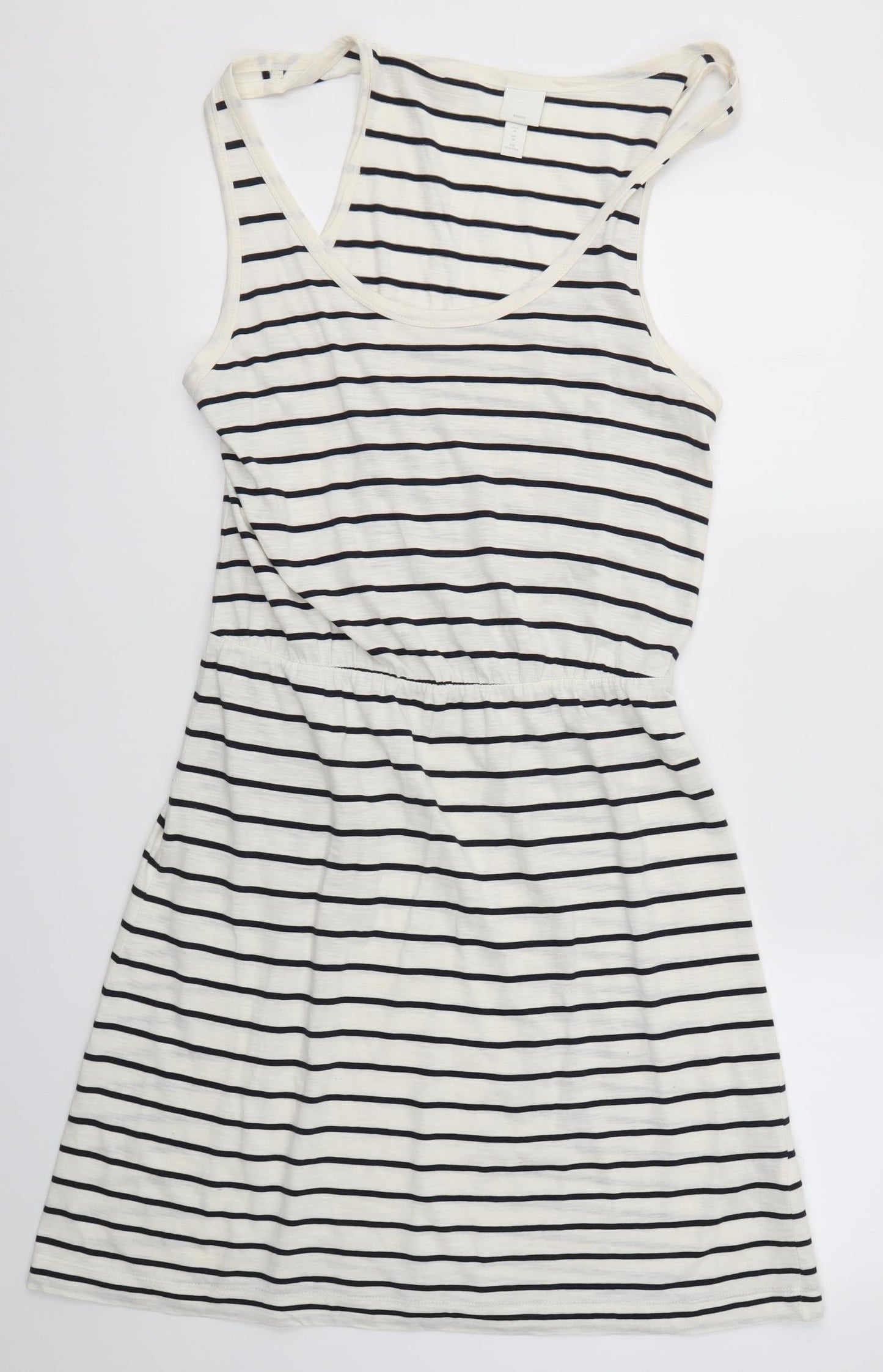 H&M Womens Multicoloured Striped  Tank Dress  Size M