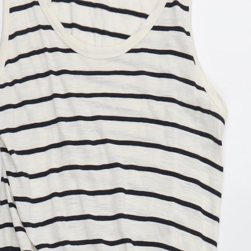 H&M Womens Multicoloured Striped  Tank Dress  Size M
