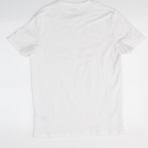 Primark Mens White    T-Shirt Size M