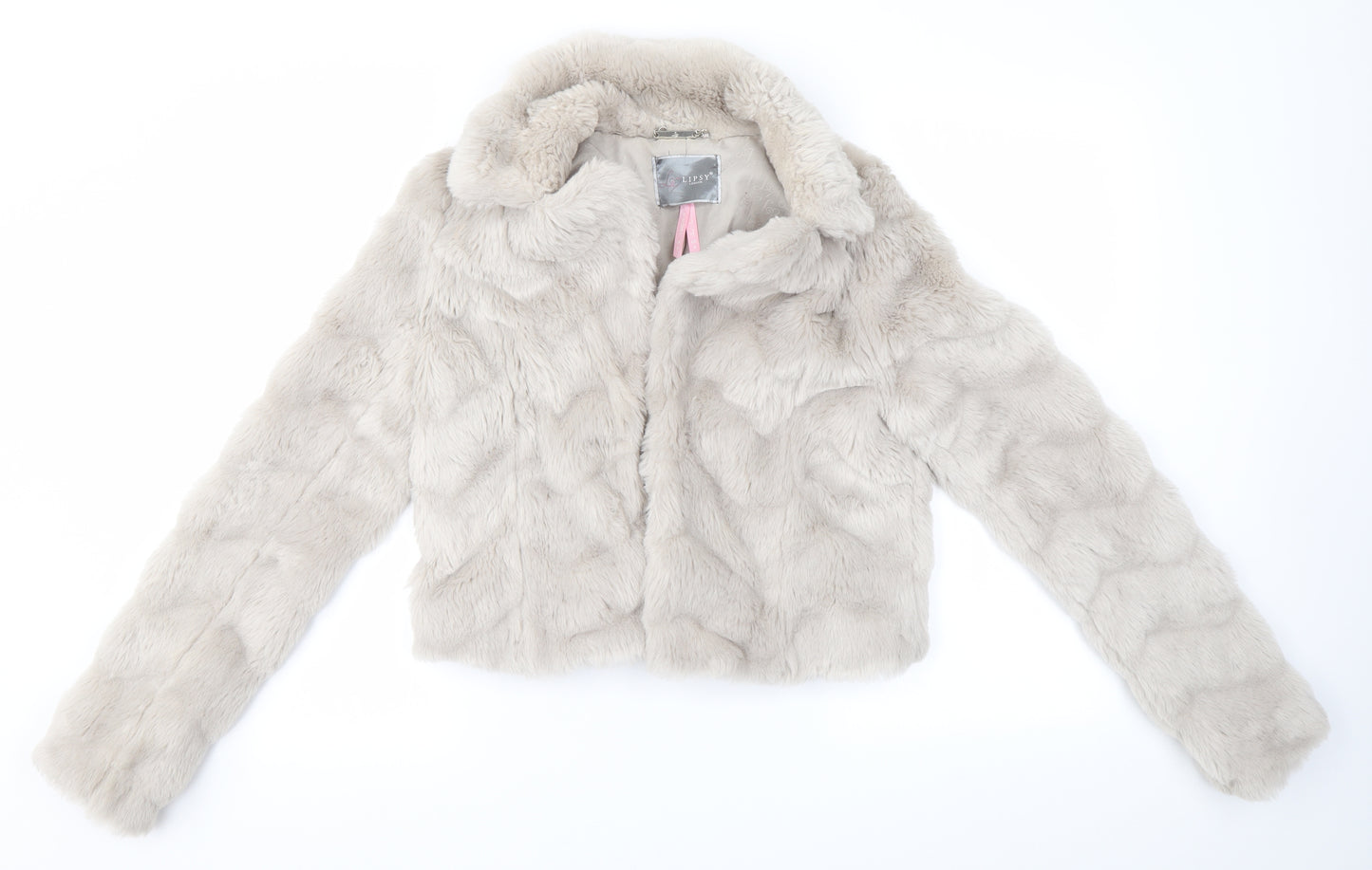 Lipsy London Womens Grey   Jacket  Size 8