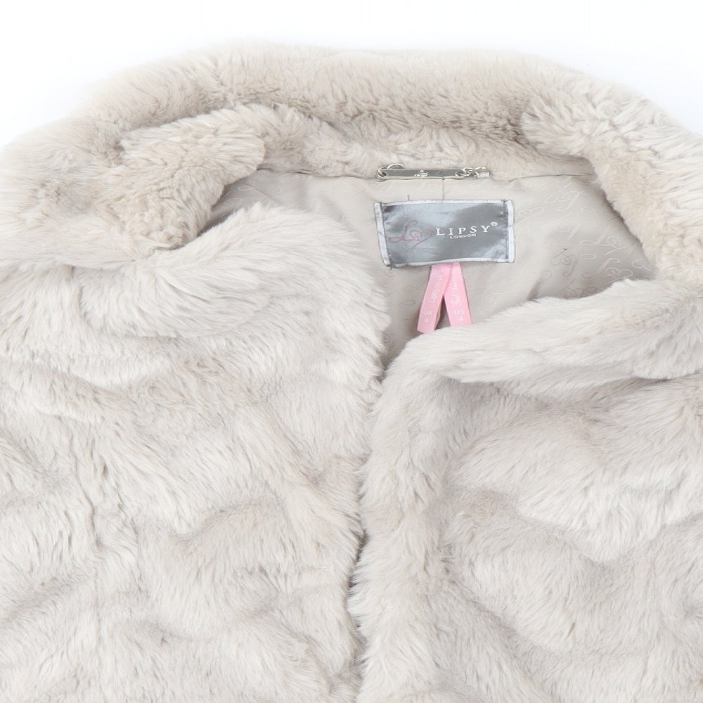 Lipsy London Womens Grey   Jacket  Size 8