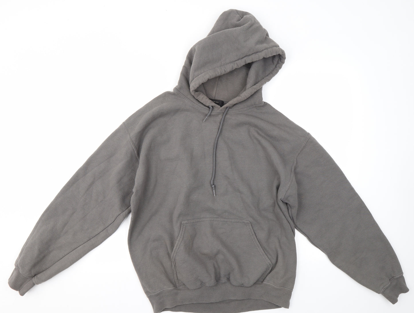 River Island Mens Grey   Pullover Hoodie Size M
