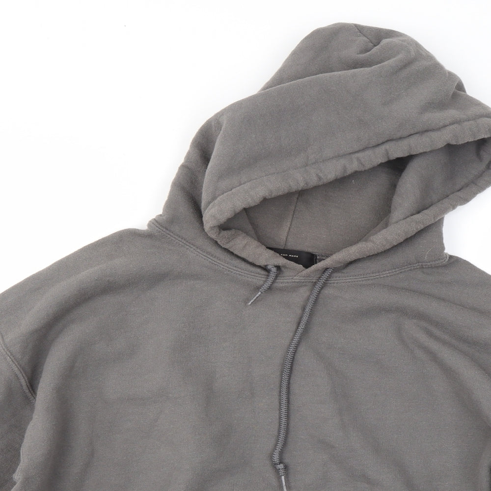 River Island Mens Grey   Pullover Hoodie Size M