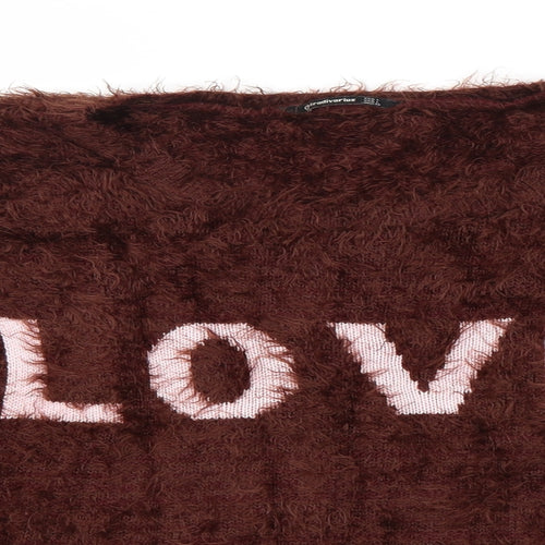 Stradivarius Womens Brown   Pullover Jumper Size L