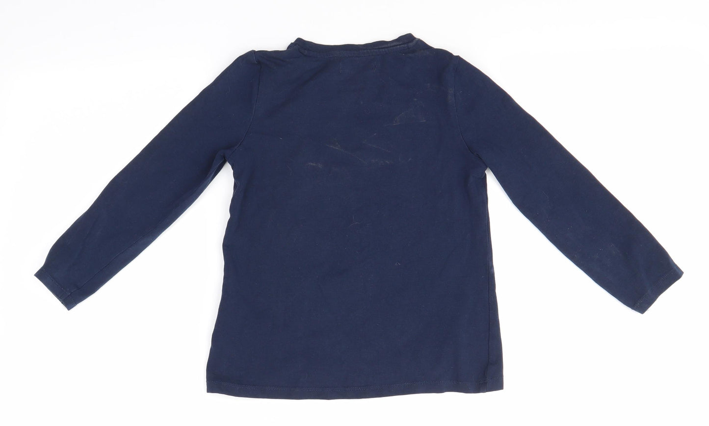 Blue Zoo Girls Blue   Basic Blouse Size 5-6 Years