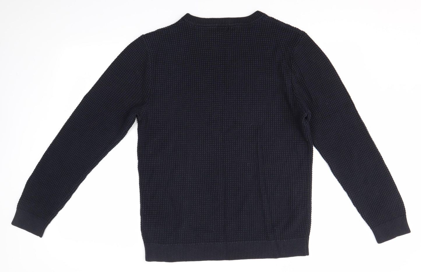 H&M Mens Blue   Pullover Jumper Size XL