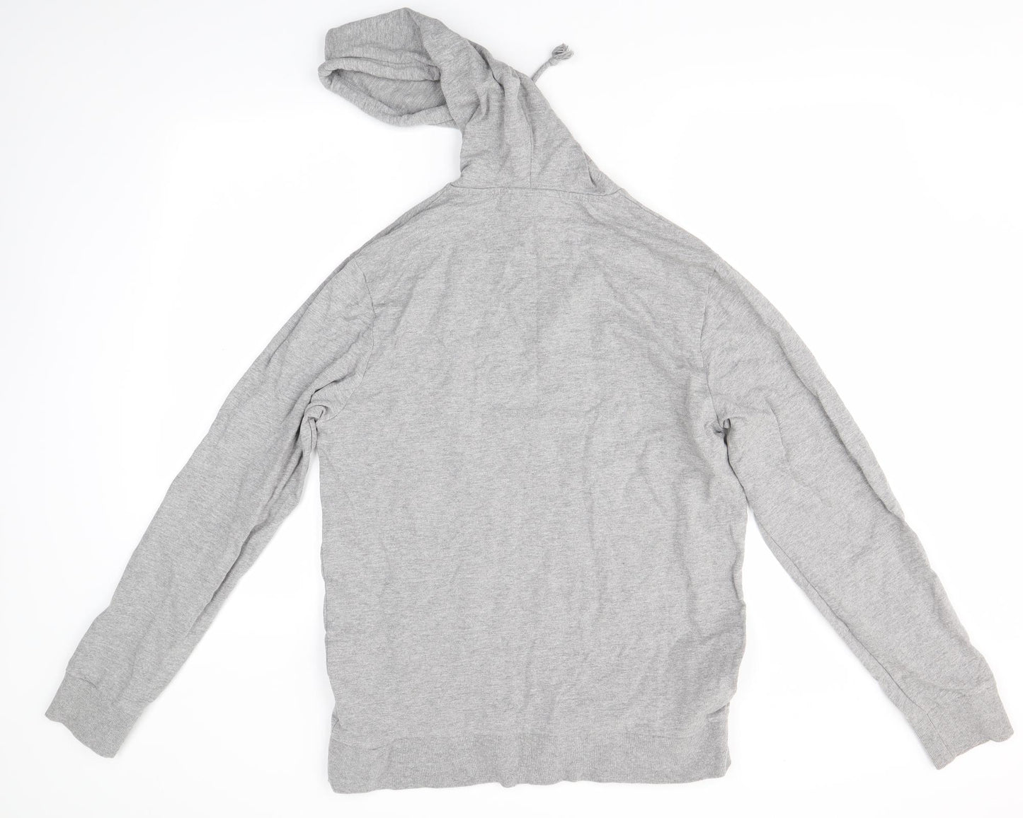 JACK & JONES Mens Grey   Pullover Hoodie Size L