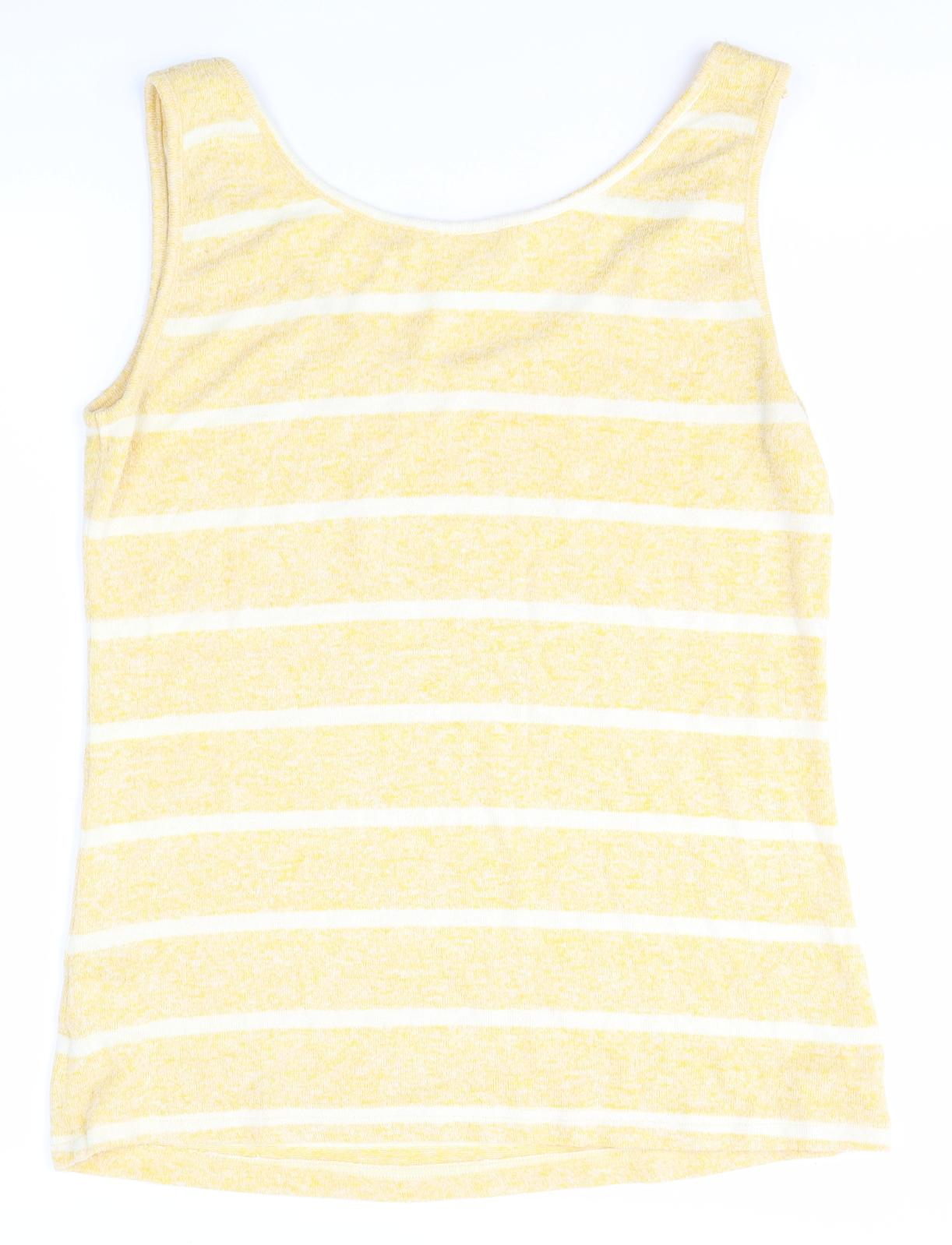 NEXT Womens Yellow   Basic Tank Size 10
