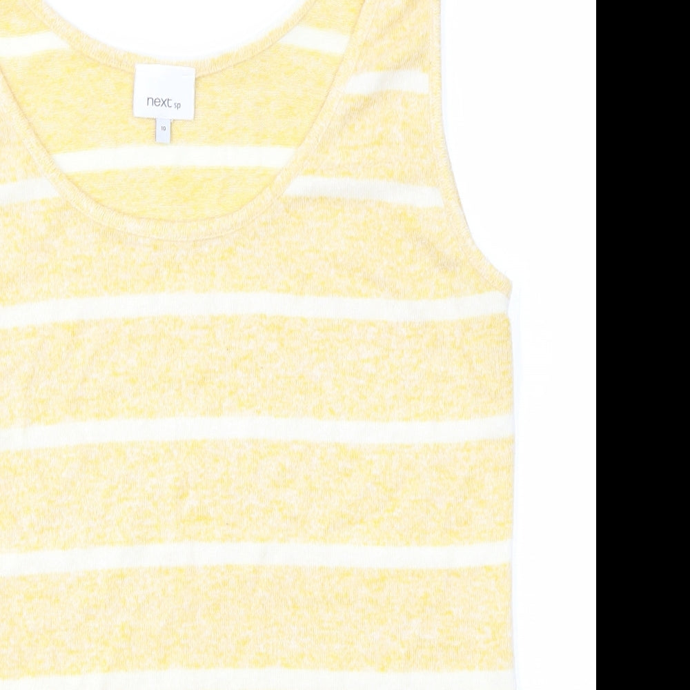 NEXT Womens Yellow   Basic Tank Size 10
