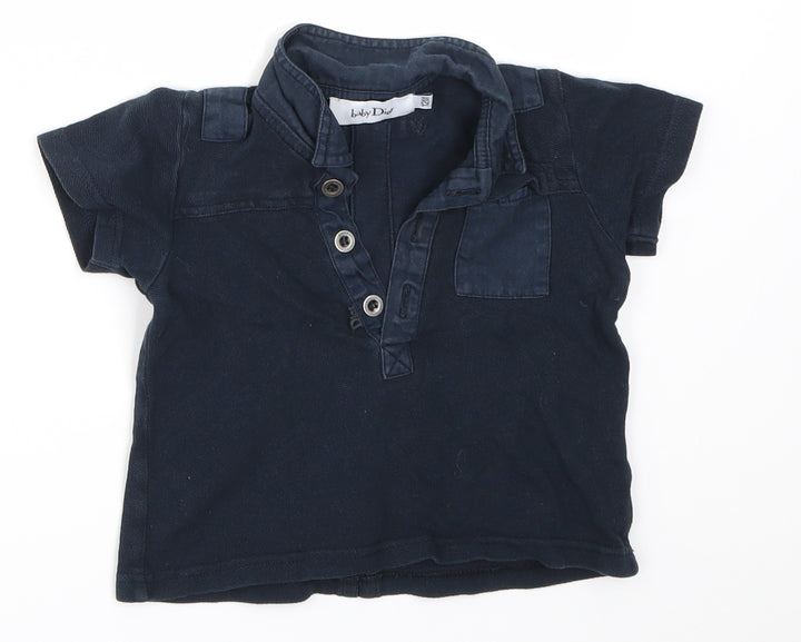 Preworn Baby Blue   Basic Polo Size 12 Months