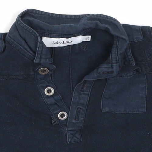Preworn Baby Blue   Basic Polo Size 12 Months