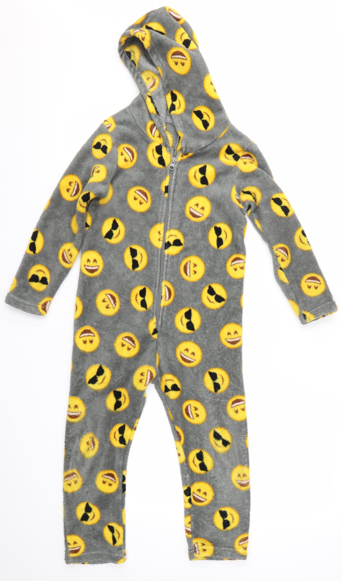 Preworn Boys Multicoloured Solid   One Piece Size 6-7 Years  - Emoji