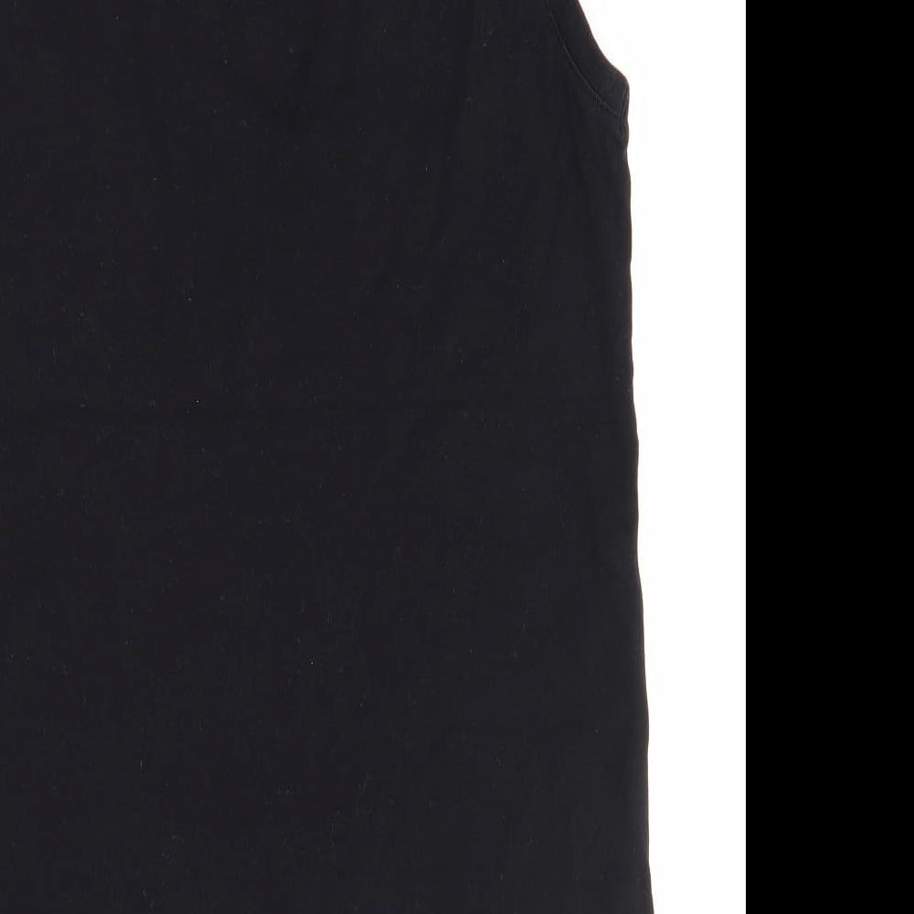M&S Womens Black   Basic Tank Size 12