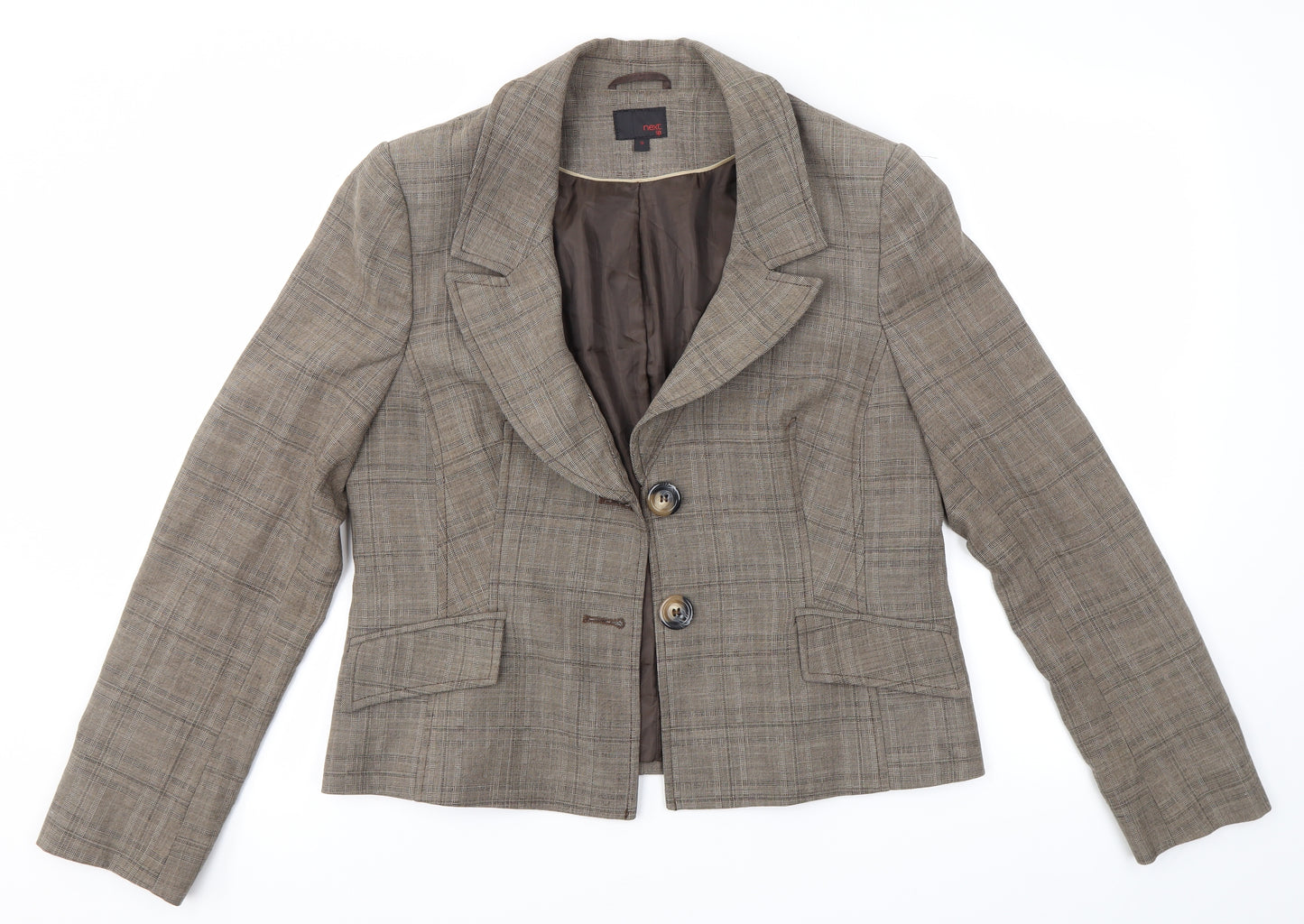 NEXT Womens Brown   Jacket Blazer Size 16