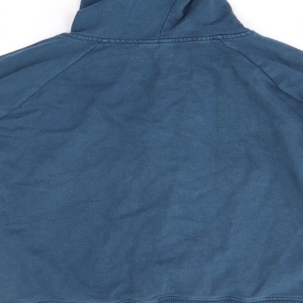 H&M Womens Blue   Full Zip Hoodie Size 14